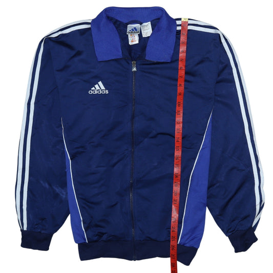 Mens UK Size M adidas Blue Running & JoggingGym & TrainingFootball Jacket