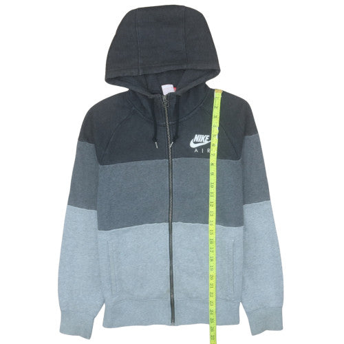 Mens UK Size S Nike Grey Full Zip Hoodie