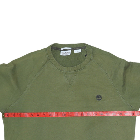 Mens UK Size S Timberland Green Pullover Sweatshirt