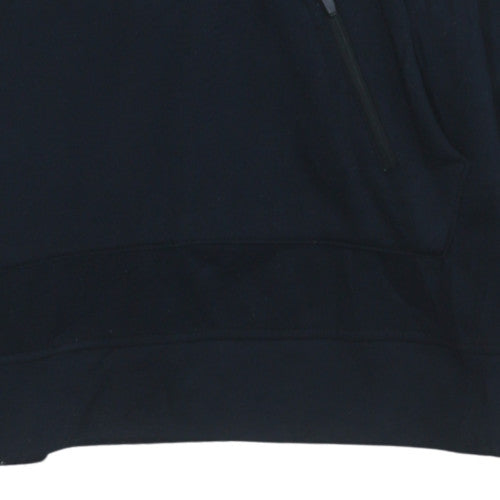 Mens UK Size M Nike Black Pullover Hoodie