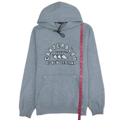 Mens UK Size M Canterbury Grey Pullover Hoodie