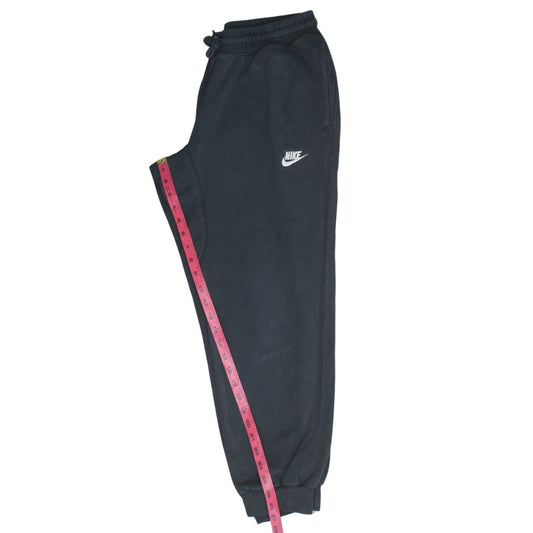 Nike Mens Black Jogger Sweatpants Tapered Fleece Trousers Size M