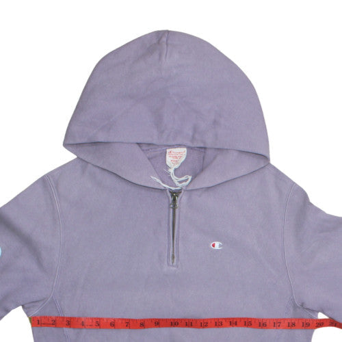 Womens UK Size M Champion Purple Pullover Hoodie
