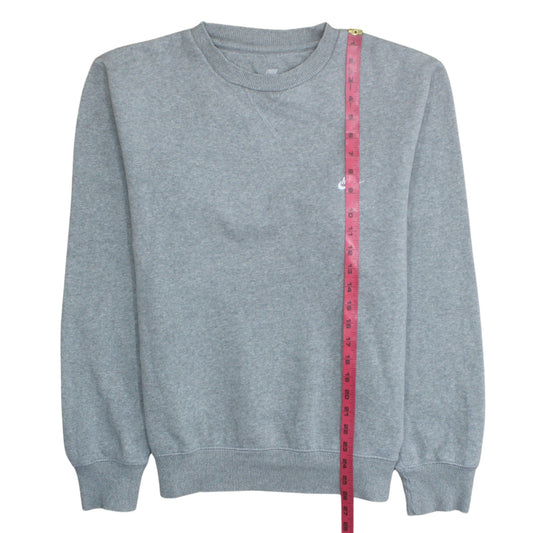 Mens UK Size M Nike Grey Pullover Sweatshirt