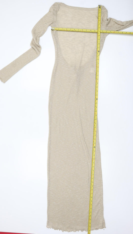 Womens UK Size 12 Pull & Bear Bodycon Dress