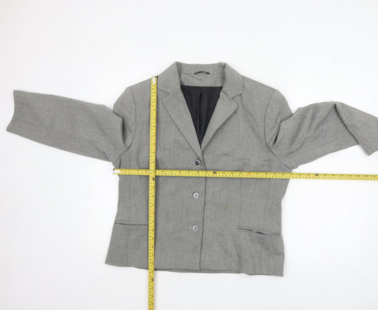 Womens UK Size 18 Principles Regular Grey Suit Jacket