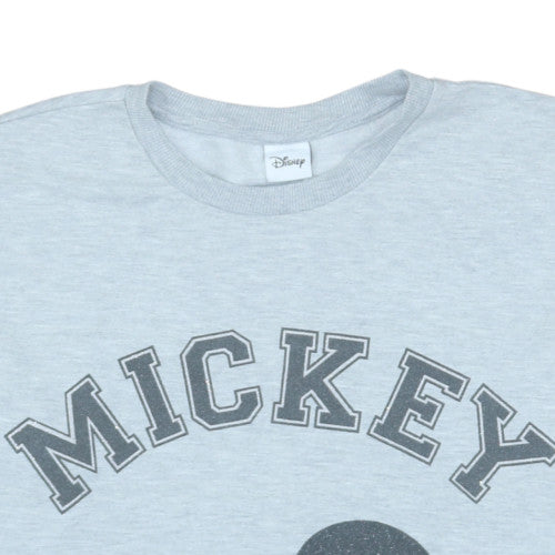 Womens UK Size 20 Disney Grey Pullover Sweatshirt