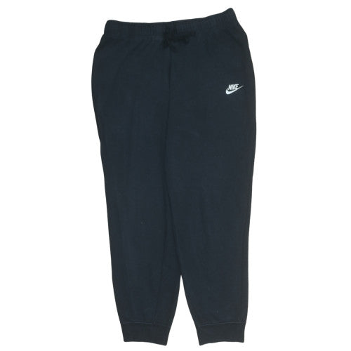 Boys UK Size L Nike Regular Fit Jogger Black Trousers