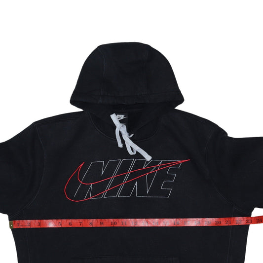 Mens UK Size M Nike Black Pullover Hoodie