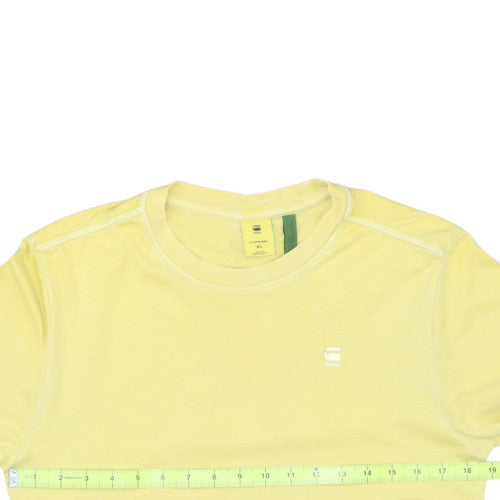 Mens UK Size XS G-Star Raw Yellow T-Shirt