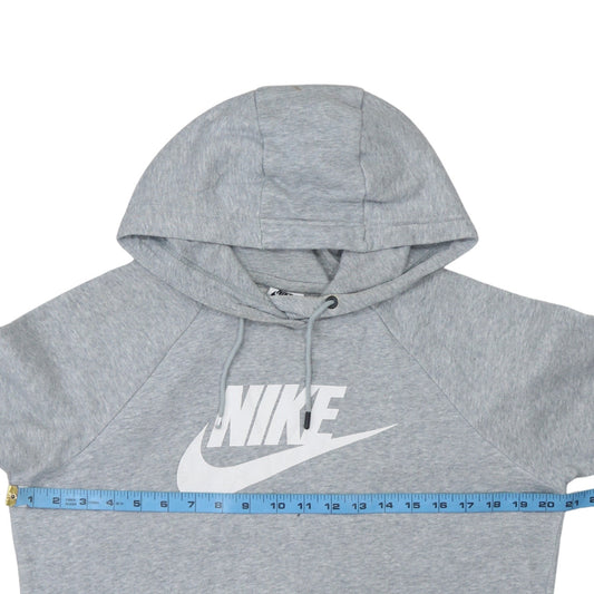 Womens UK Size S Nike Grey Pullover Hoodie