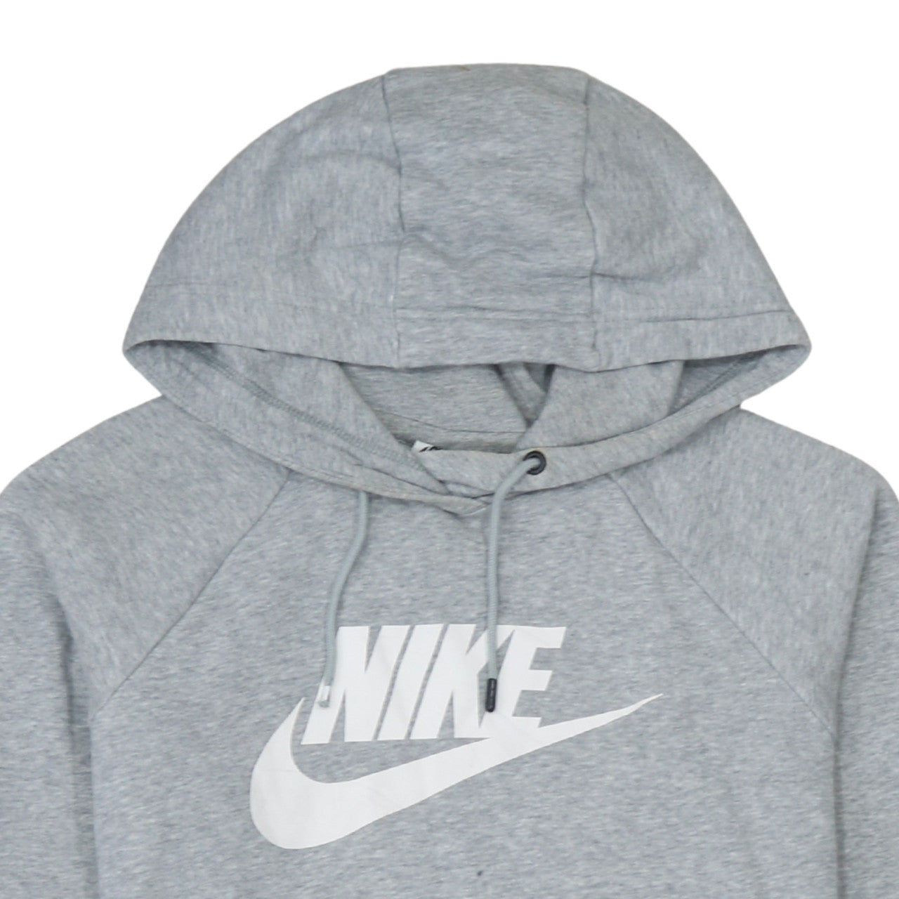 Womens UK Size S Nike Grey Pullover Hoodie