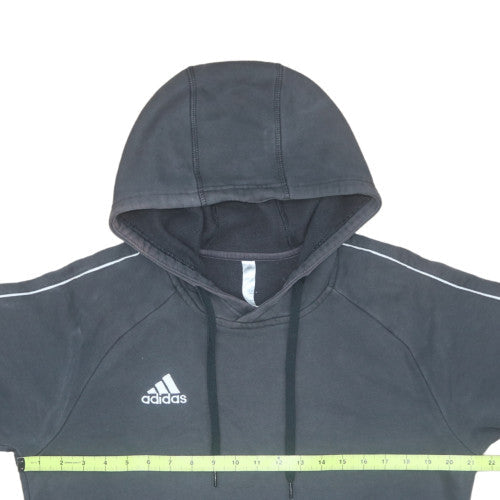 Mens UK Size S adidas Black Pullover Hoodie