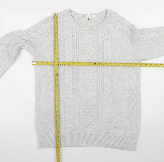 Mens UK Size XL Gap Grey Pullover Jumper