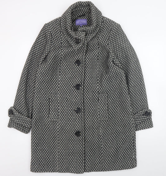 Womens UK Size 16 Autonomy Grey Overcoat