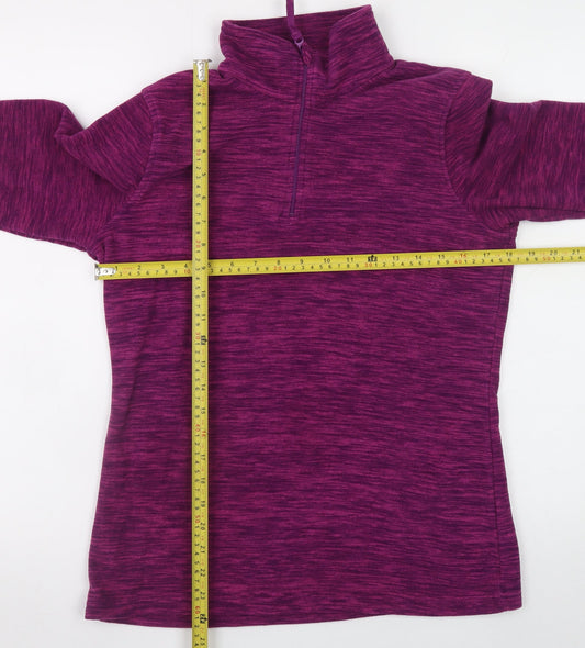 Womens UK Size 12 Mountain Warehouse Purple Pullover Sweatshirt