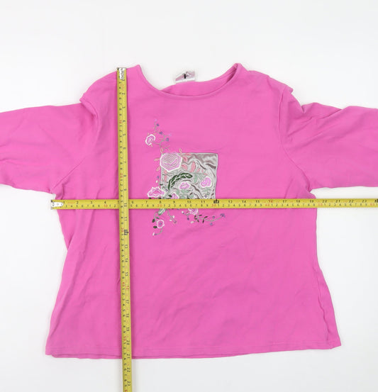 Girls UK Size 20 NEXT Pink Basic T-Shirt