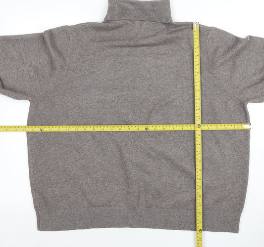 Womens UK Size XL Marks and Spencer Grey Pullover Jumper