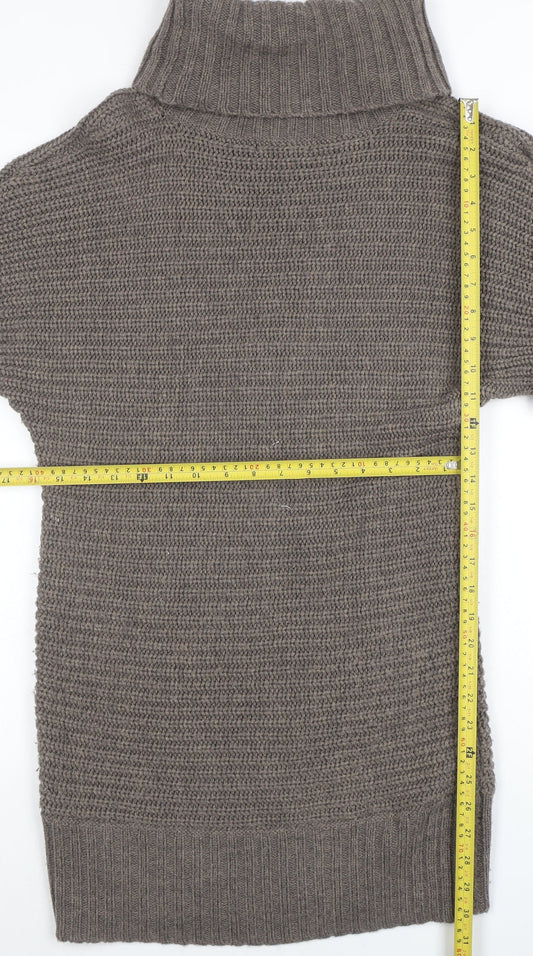 Womens UK Size 12 Marks and Spencer Brown Pullover Jumper