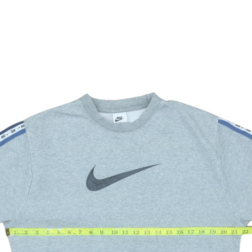 Mens UK Size S Nike Grey Pullover Sweatshirt