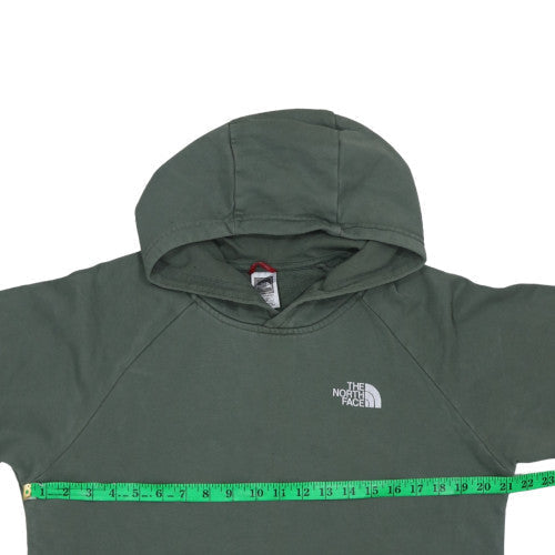 Mens UK Size M The North Face Green Pullover Hoodie