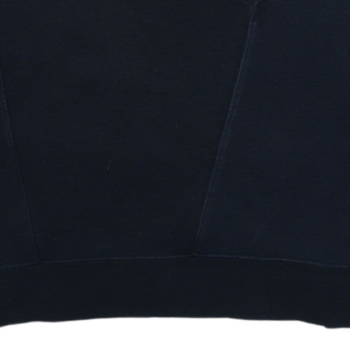 Additional view of Nike boys’ black xl sweatshirt crew neck graphic print sportswear