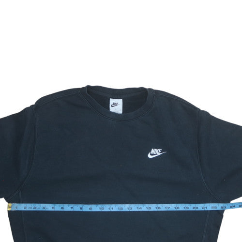 Mens UK Size M Nike Black Pullover Sweatshirt