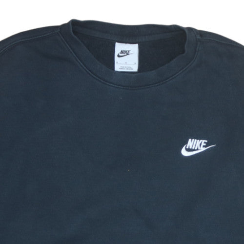 Mens UK Size M Nike Black Pullover Sweatshirt