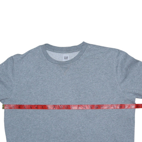 Mens UK Size M Gap Grey Pullover Sweatshirt