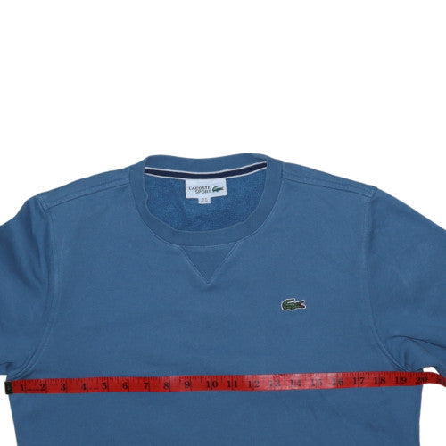 Mens UK Size XS Lacoste Blue Pullover Sweatshirt