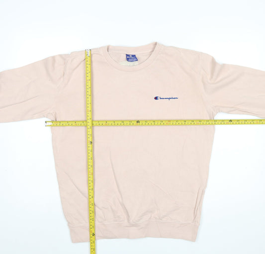 Mens UK Size S Champion Beige Pullover Sweatshirt