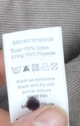 Womens UK Size 14 Bm Casuals Beige Basic Jacket