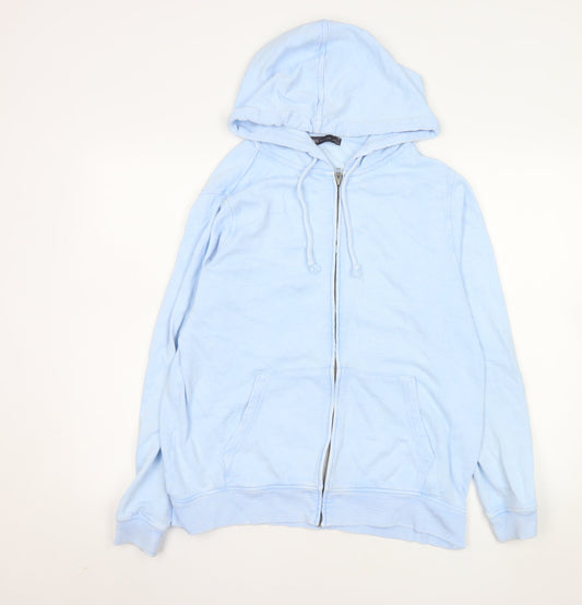 Womens UK Size 14 Marks and Spencer Blue Basic Jacket