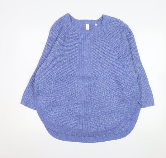 Womens UK Size M AND/OR Blue Pullover Jumper