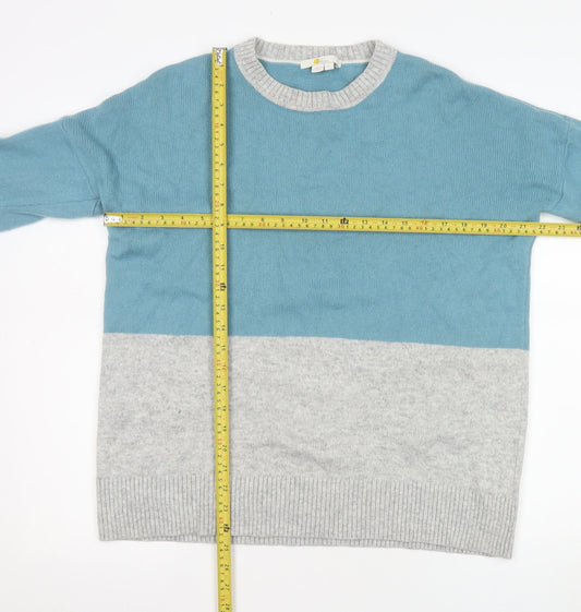 Womens UK Size M Boden Blue Pullover Jumper