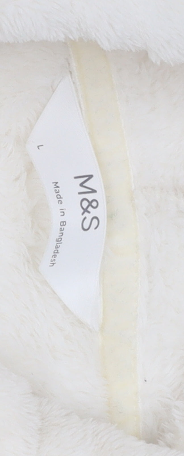 Womens UK Size L Marks and Spencer Ivory Pullover Hoodie