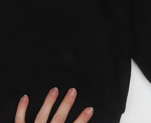 Womens UK Size 8 Miss Sixty Black Pullover Sweatshirt