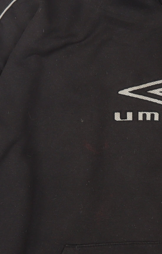 Mens UK Size 2XL Umbro Black Pullover Hoodie