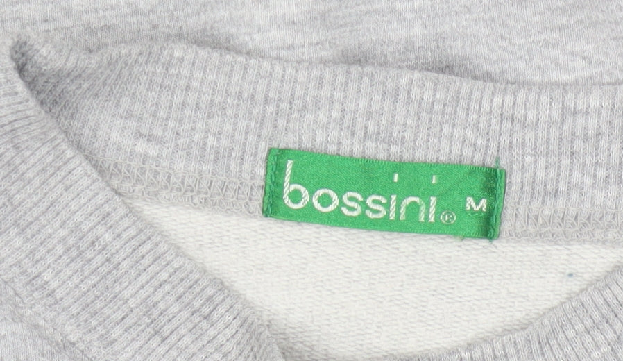 Womens UK Size M Bossini Grey Pullover Sweatshirt