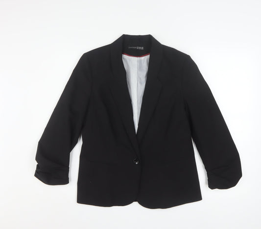 Womens UK Size 12 Atmosphere Regular Black Blazer