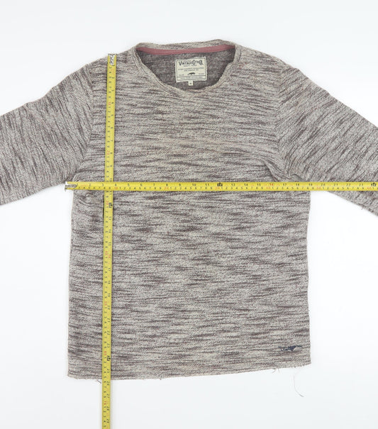 Mens UK Size M JACK & JONES Grey Pullover Sweatshirt