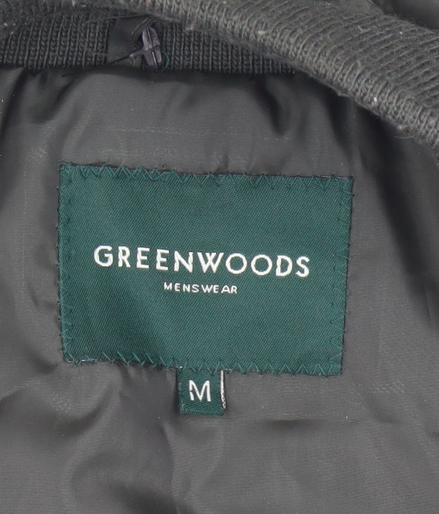Mens UK Size M Greenwoods Green Bodywarmer