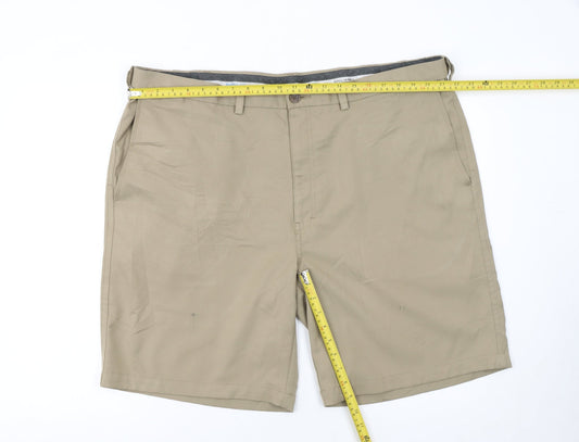 Mens UK Size 44 Haggar Regular Fit Chino Shorts