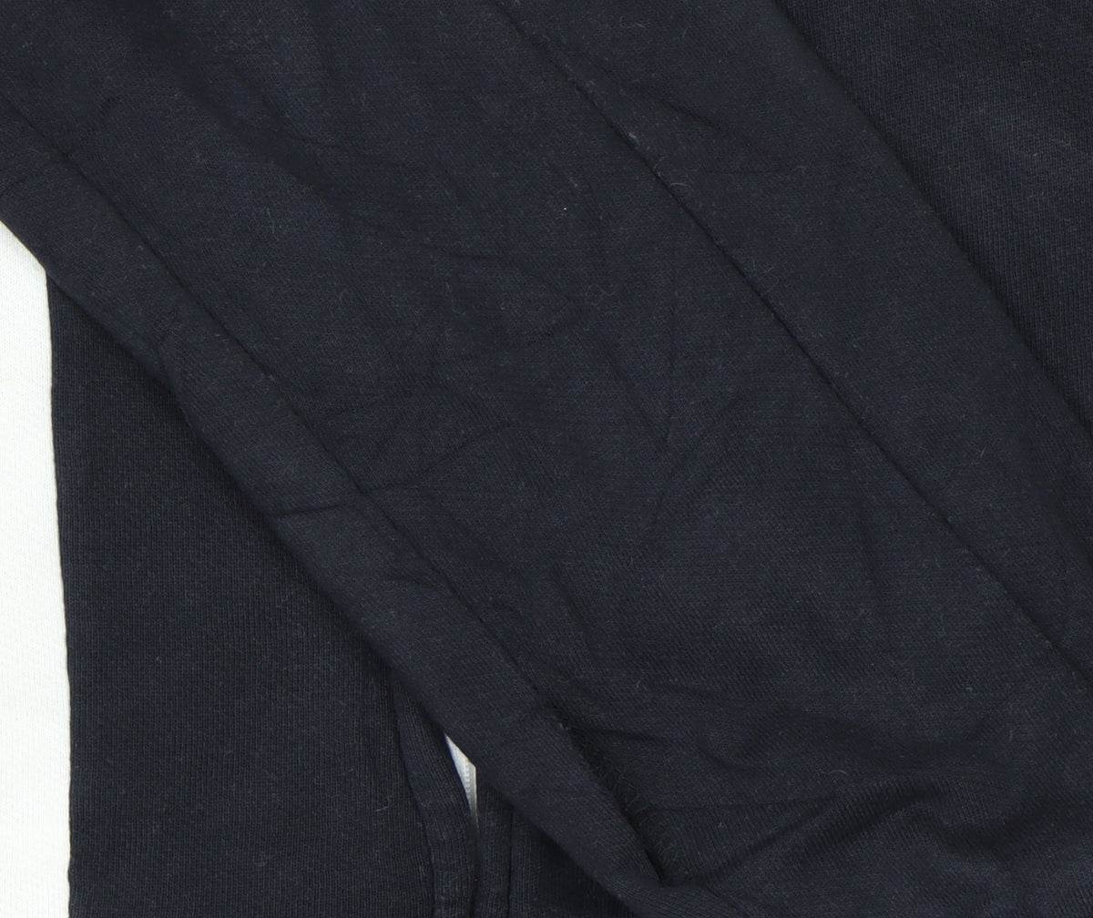 Additional view of Fila women’s black xl track jacket full zip cotton sportswear