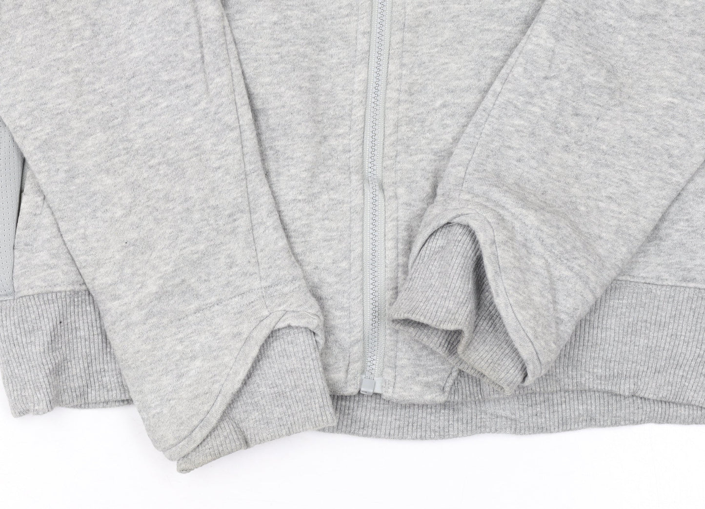 Womens UK Size 14 Umbro Grey Full Zip Hoodie