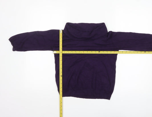 Womens UK Size 12 Marks and Spencer Purple Pullover Jumper