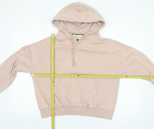 Womens UK Size 10 Prévu Beige Pullover Hoodie