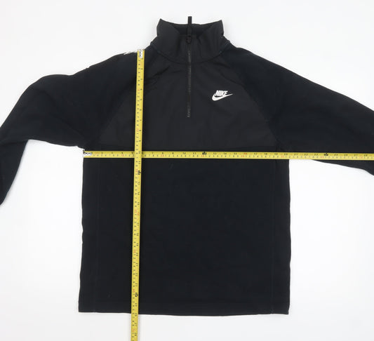 Mens UK Size S Nike Black Pullover Sweatshirt