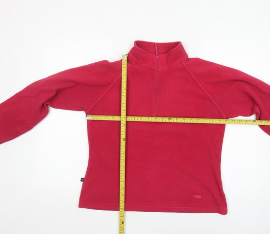 Womens UK Size 12 Mountainlife Red Pullover Sweatshirt