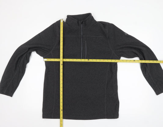 Mens UK Size L Trespass Black Pullover Sweatshirt